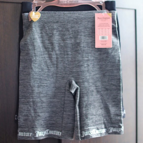 NWT Seamless Bike Shorts 2 pairs black and gray. - Picture 1 of 8